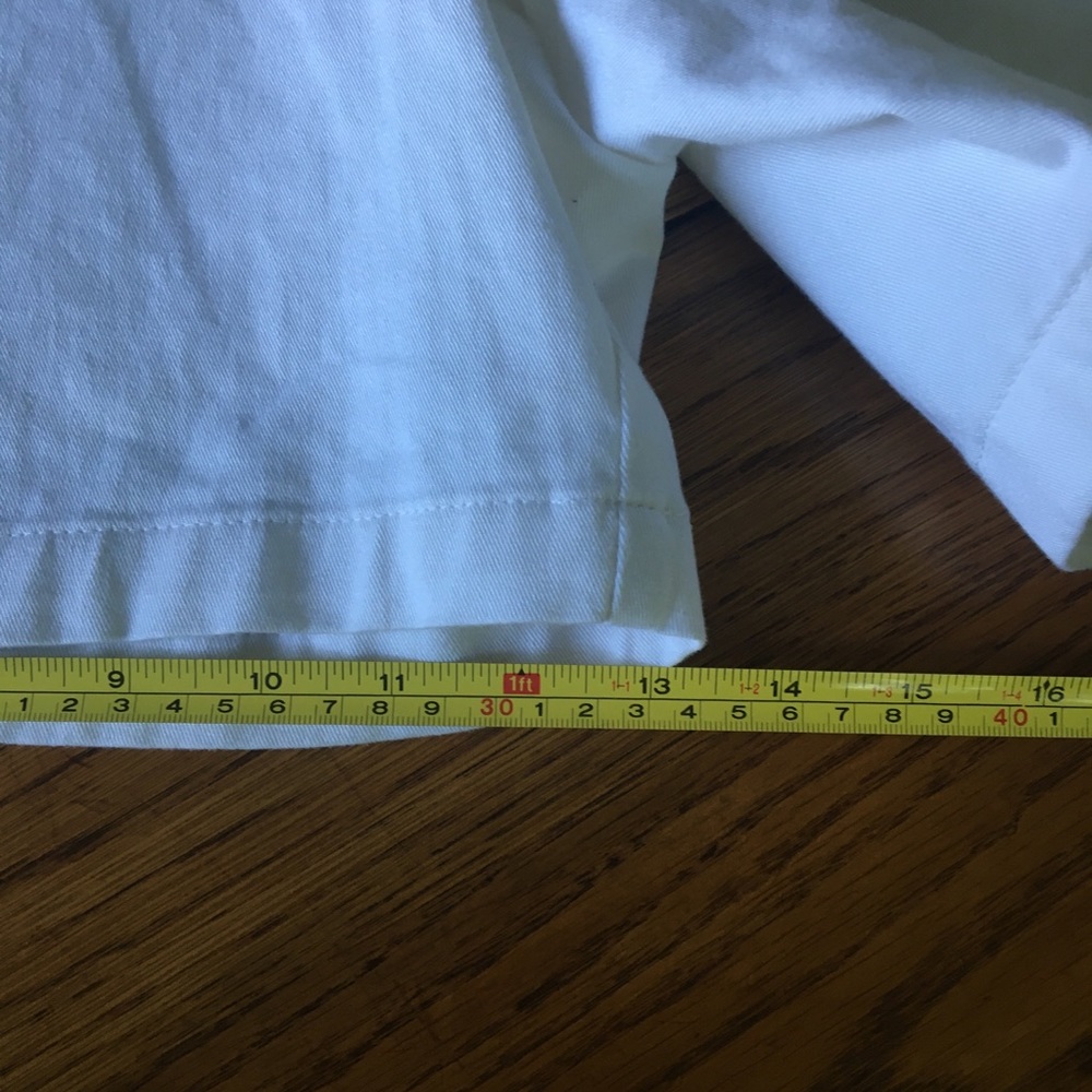 NWT SZ16 WHITE DOCKERS COTTON-STAIN DEFENDER SHORT - Picture 9 of 15